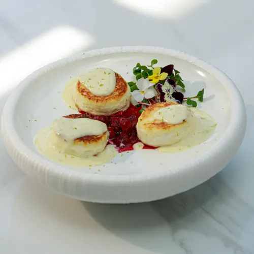 Сырники кокос-лайм