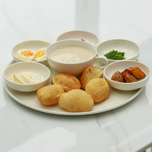 Традиционный дагестанский завтрак