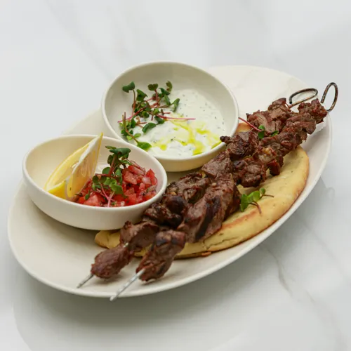 Сувлаки из говяжьей вырезки