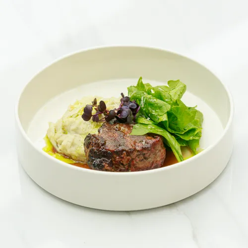 Миньоны с картофельным пюре и трюфелем