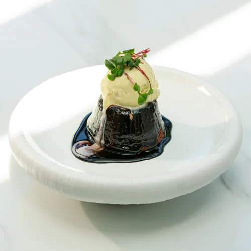 Шоколадный фондан