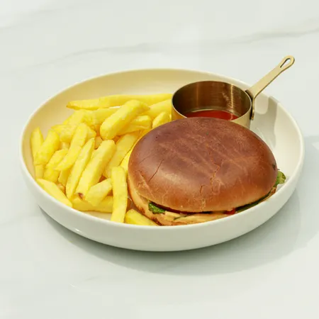 Бургер с курицей